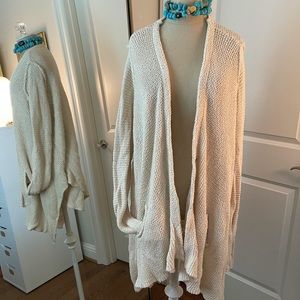 Oversized Free People Fisherman’s Cardigan - Large